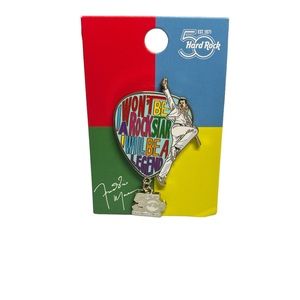 Freddie Mercury Queen Hard Rock Cafe 50th Anniversary Pin Rock Star